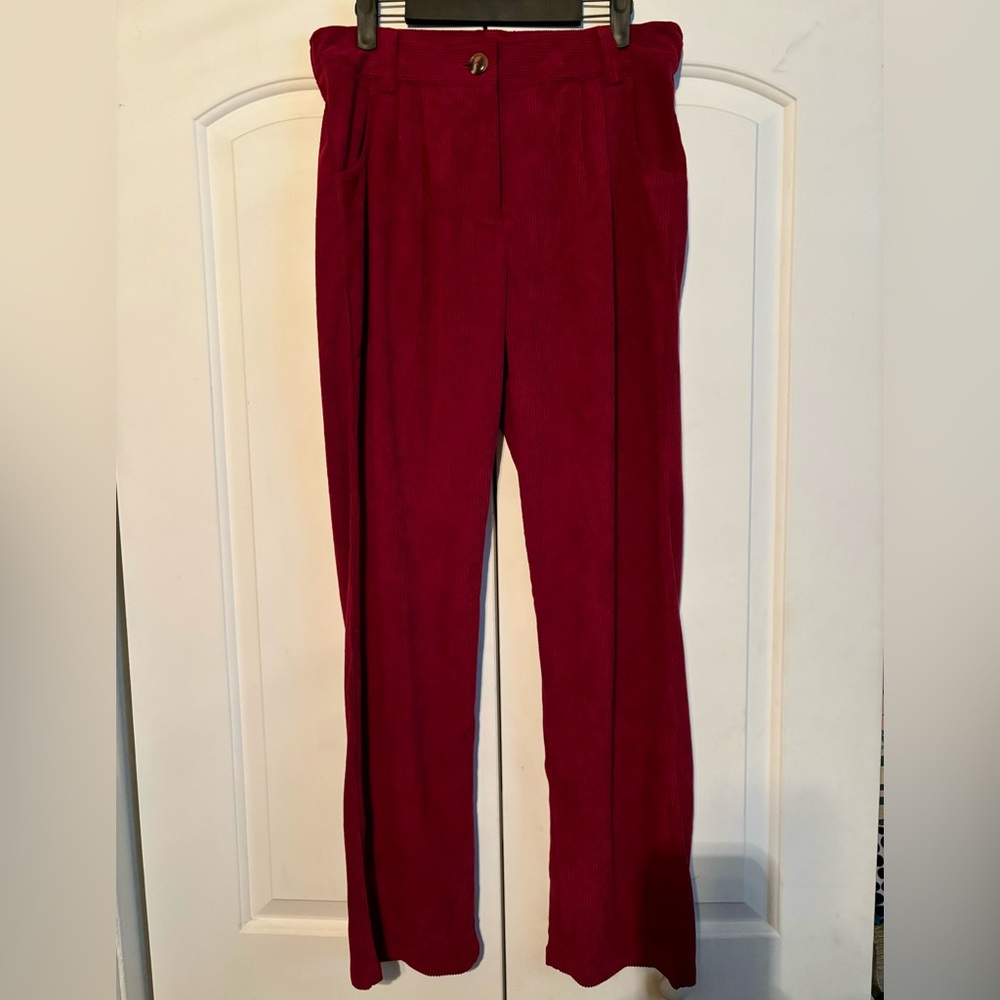 Halara Joggers Maroon NEW with TAGS size M